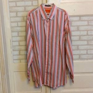 Tommy Bahama men's size 2XT casual button down shirt (J5)